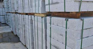 长沙芝麻白路牙石，路侧石