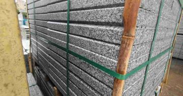 长沙芝麻白楼梯踏步室外