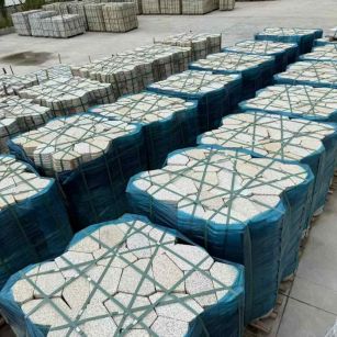 长沙黄金麻冰裂纹 碎拼