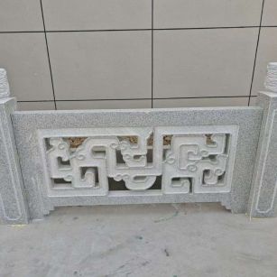 长沙芝麻白河道栏杆 桥栏杆