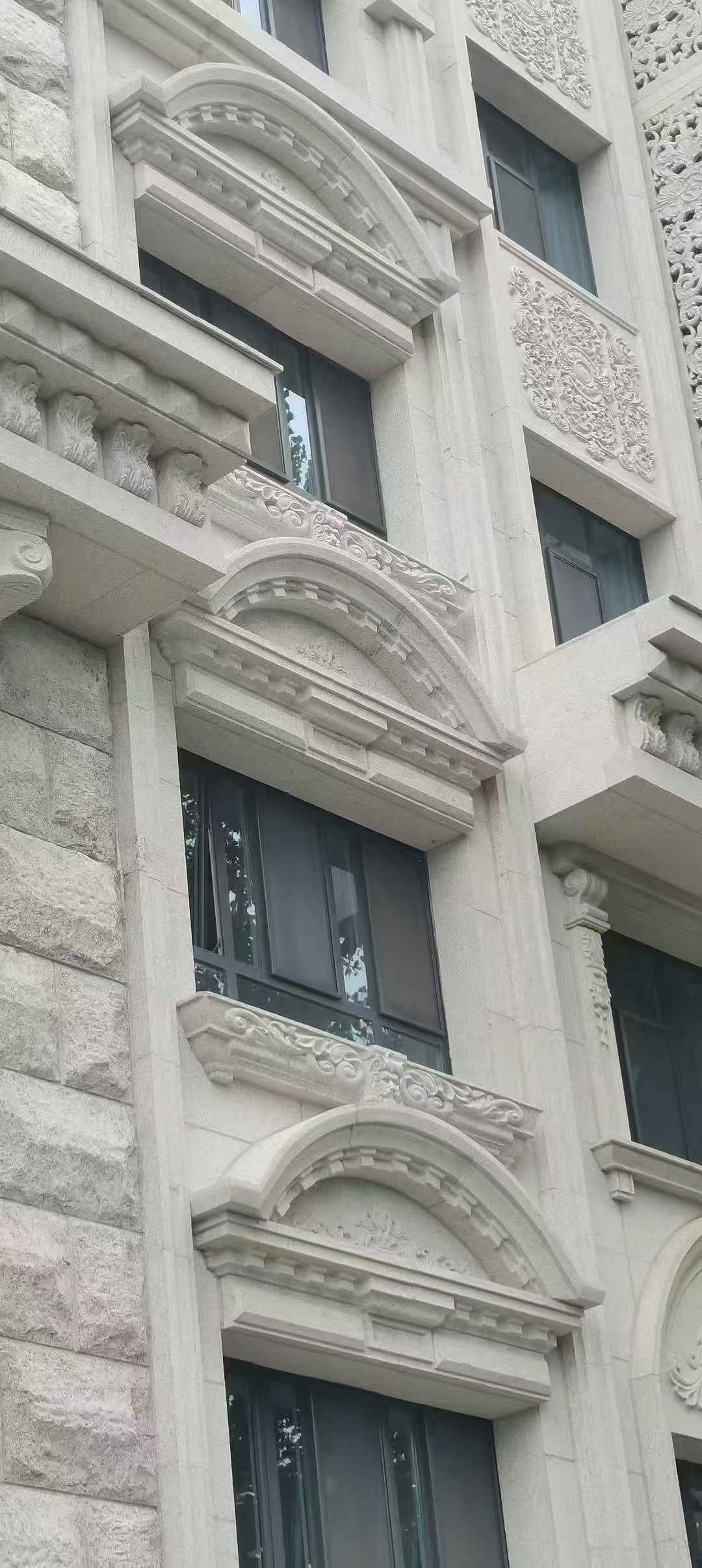 长沙芝麻白异形 石材异形定制