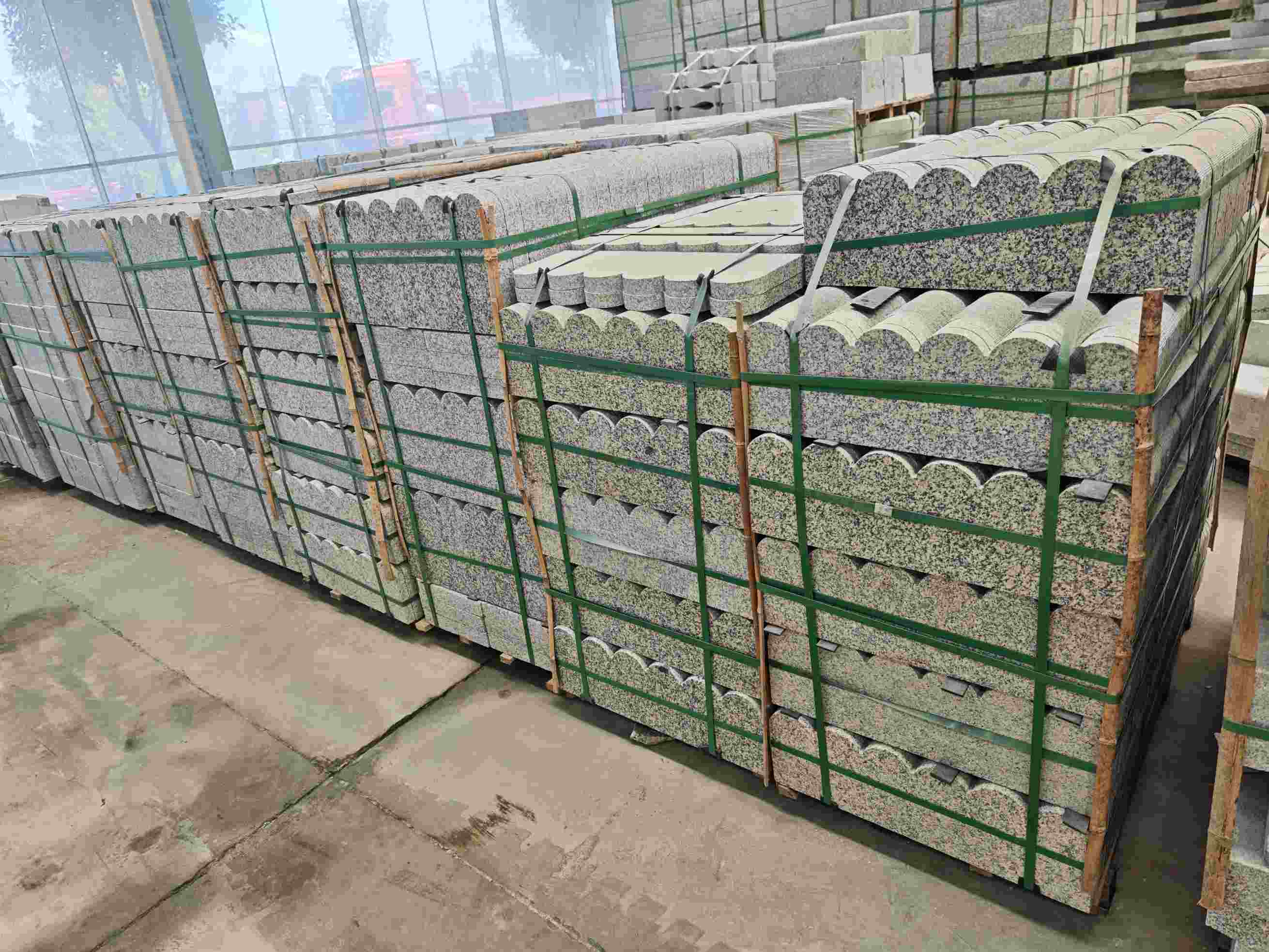 长沙芝麻白芙蓉白花边石