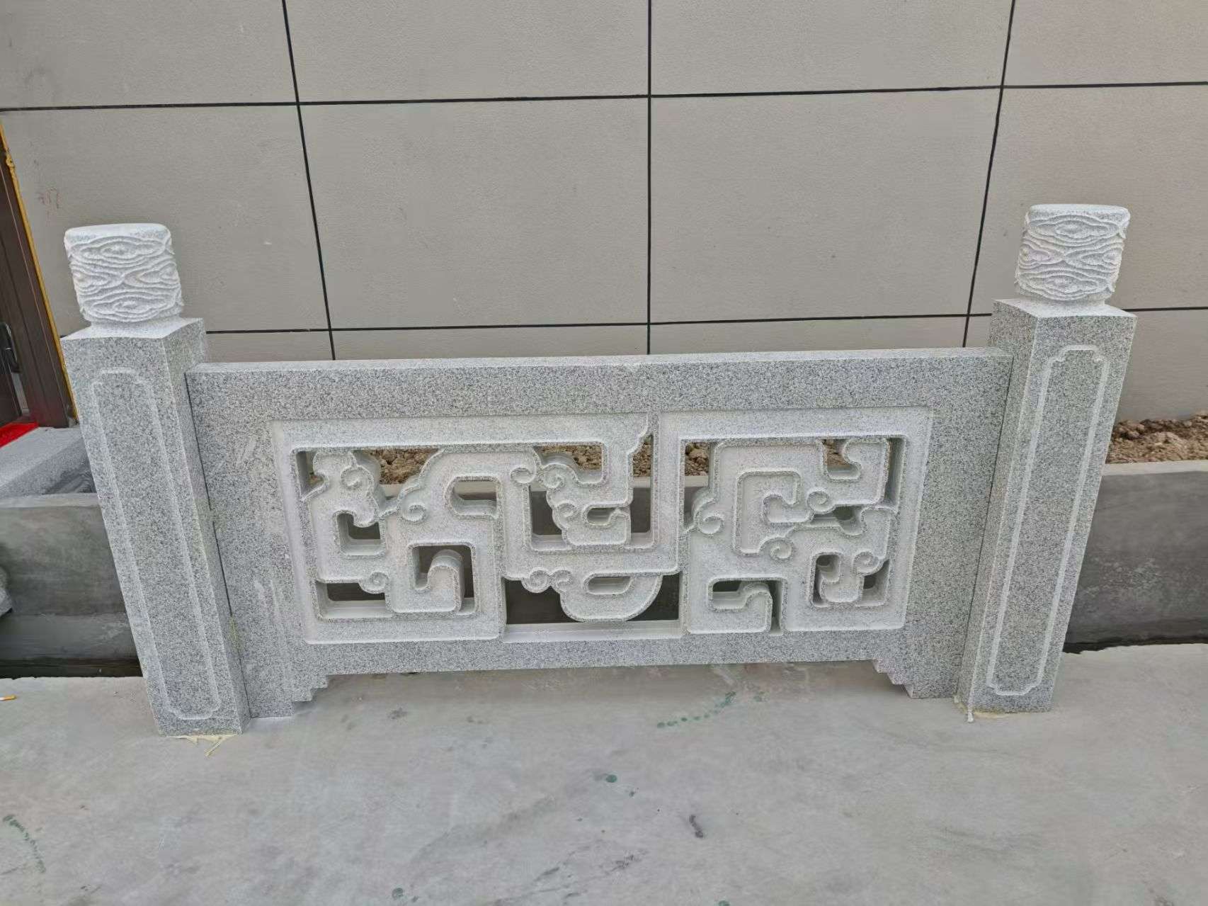 长沙芝麻白河道栏杆 桥栏杆