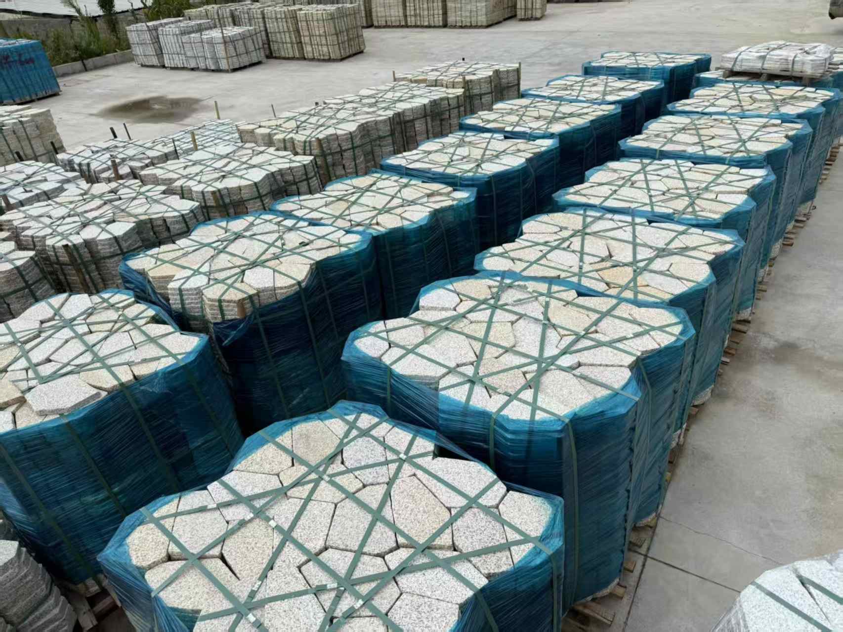 长沙黄金麻冰裂纹 碎拼