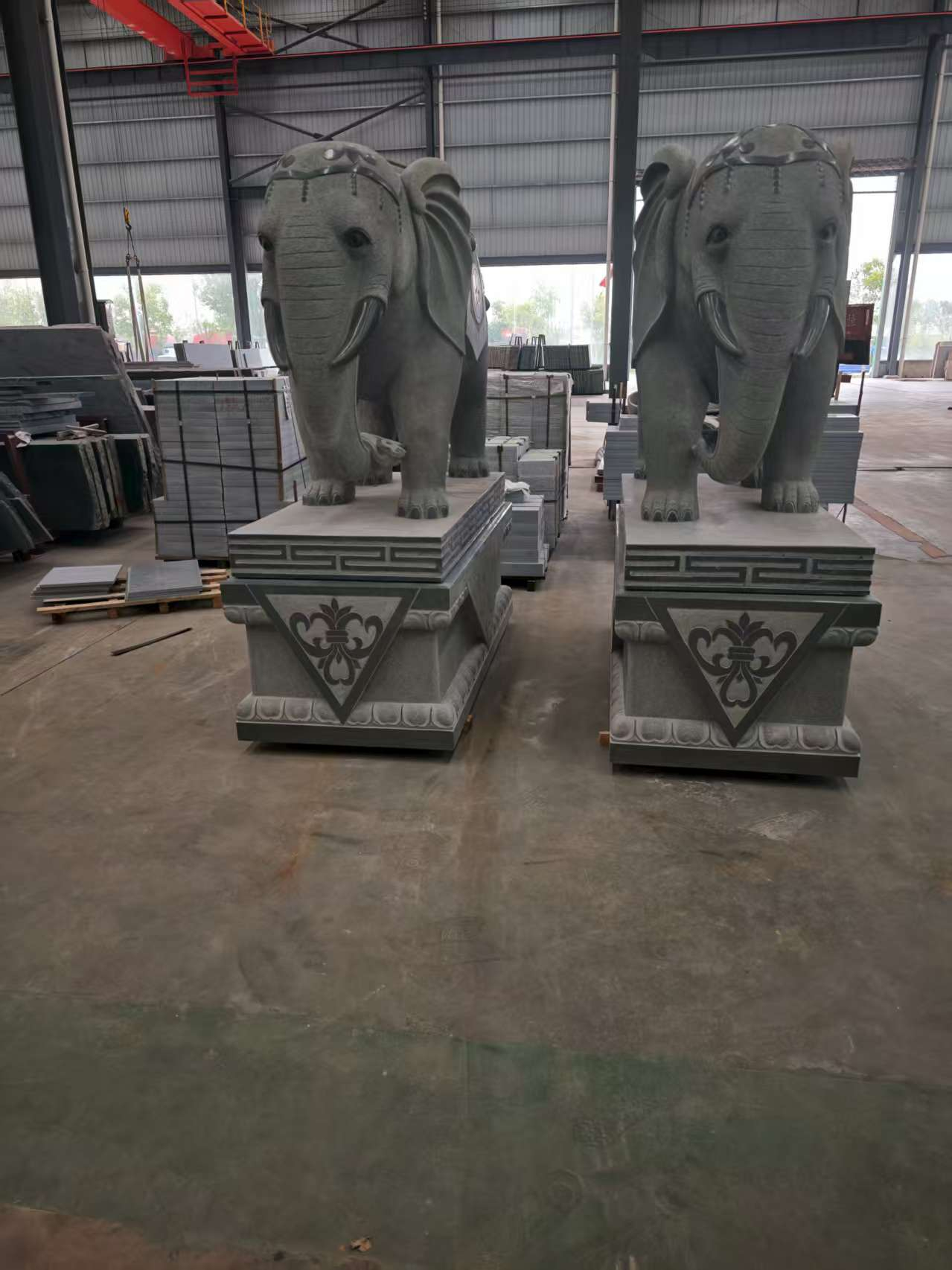 长沙芝麻灰花岗岩对象 芝麻白芝麻灰大象